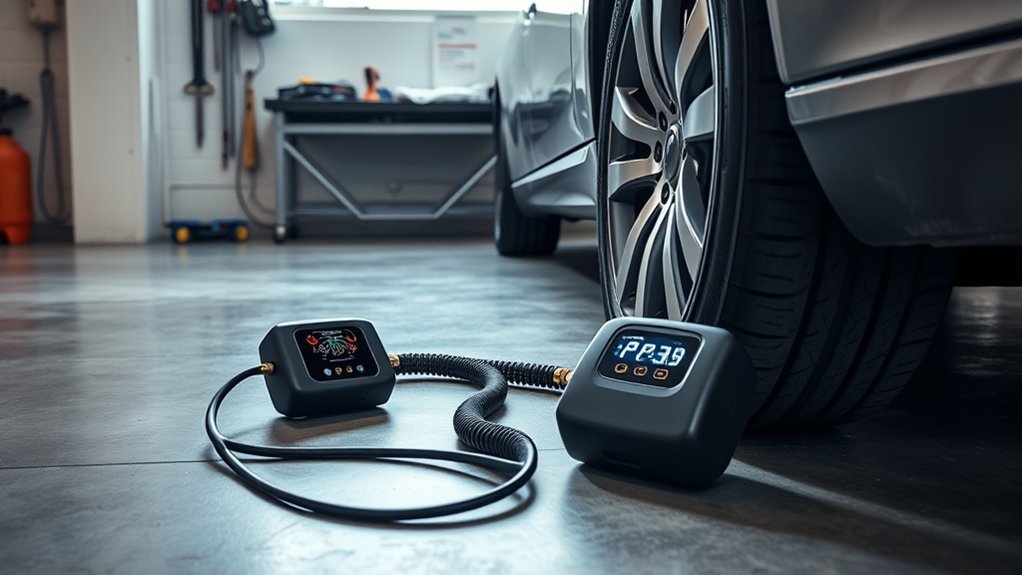 use portable inflator safely