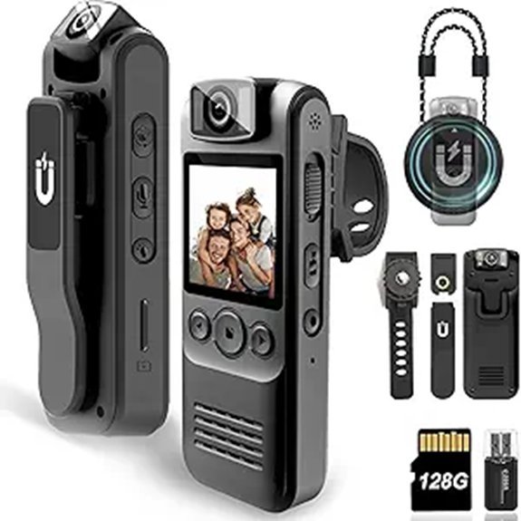 Body Camera with Audio & Video Recording (1080P)