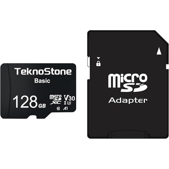 Basic 128GB Micro SDXC Memory Card with Adapter