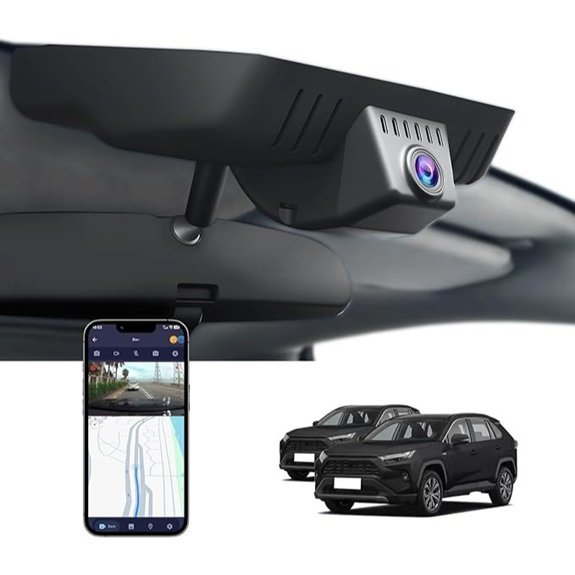 Front 4K Dash Cam for 2022-2025 Toyota RAV4