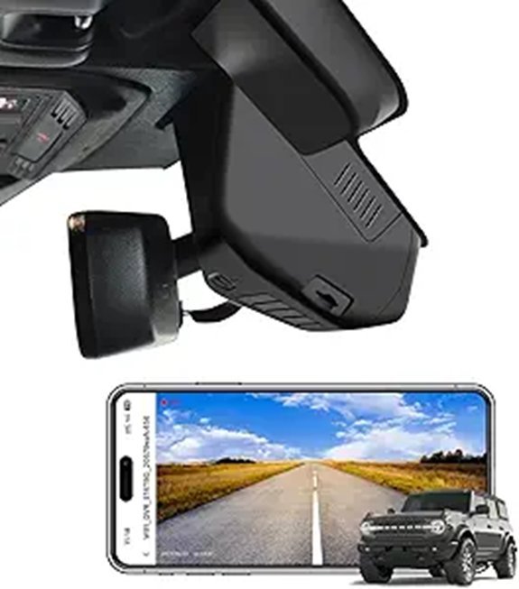 4K Dash Cam for 2025 Ford Bronco (Model B)