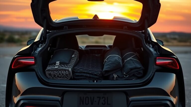 2026 toyota supra cargo nets