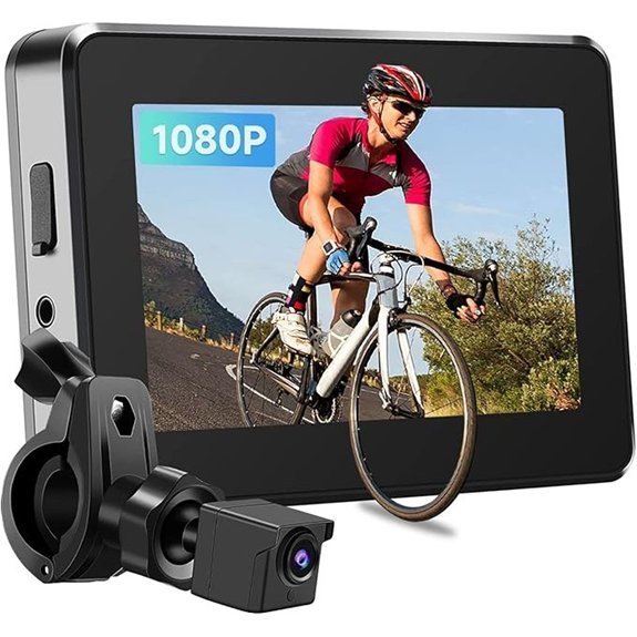 Wankskey 360° Rotation Bicycle Rear View Camera