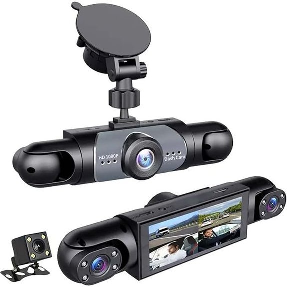 Saker 360° 4 Channel Dash Camera System