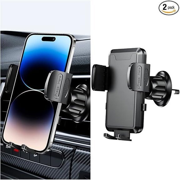 Car Phone Holder Mount with 360° Rotation