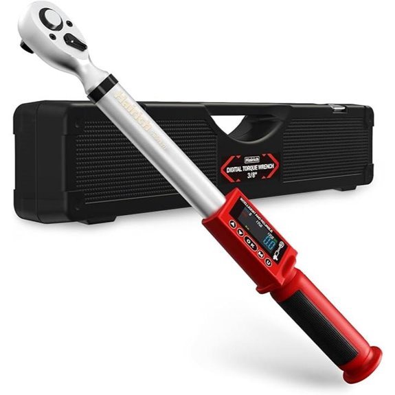 Digital Torque Wrench 3/8 Inch Drive (5-100FT-LB)