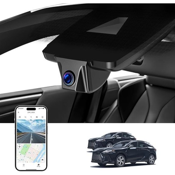 4K Dash Cam for Lexus RX Models (2023-2025)