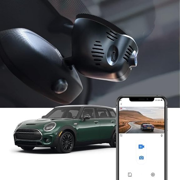 Fitcamx 4K Dash Cam for MINI Cooper Models
