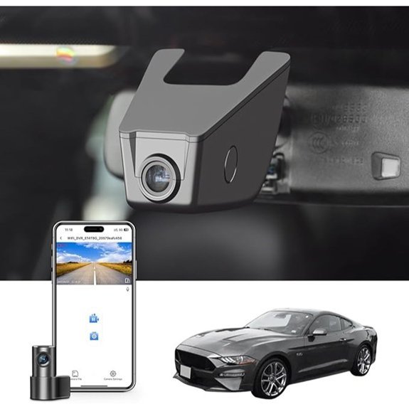 4K Dash Cam for Ford Mustang S550 2015-2021