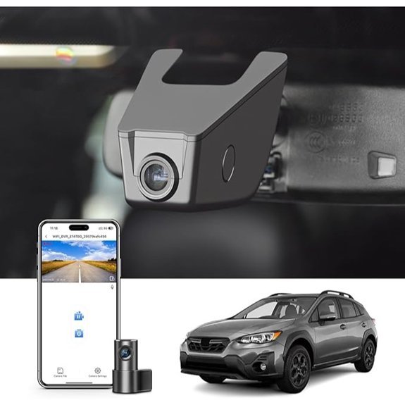 Front 4K & Rear 1080P Dash Cam for Subaru Crosstrek