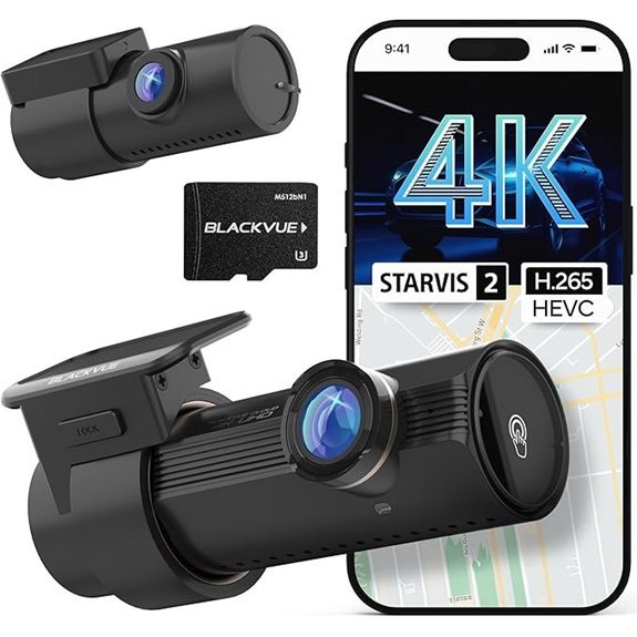 BlackVue DR970X-2CH Plus II 4K Front & 1080p Rear