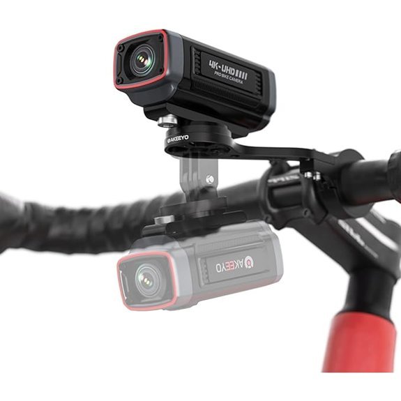 AKY-710S 4K Bike Camera with Mount and GPS
