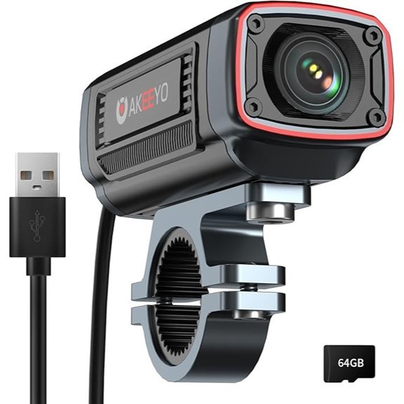 AKEEYO AKY-710S Motorcycle 4K Action Camera (64GB)