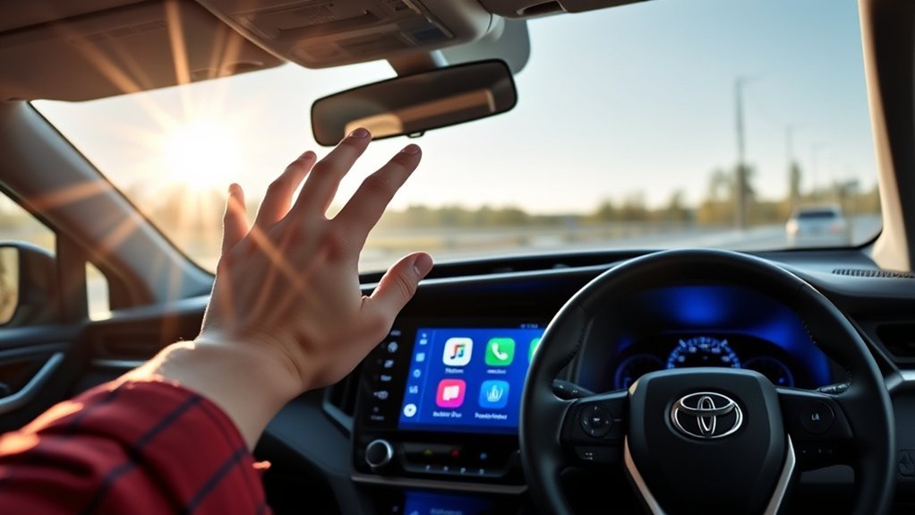 access apps via carplay