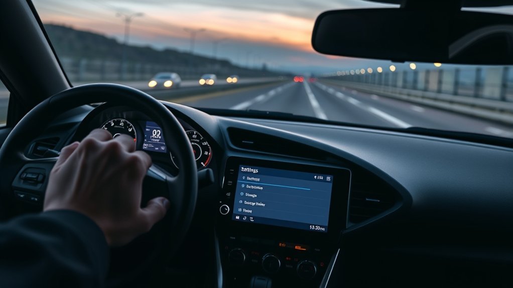 activate lane departure alert