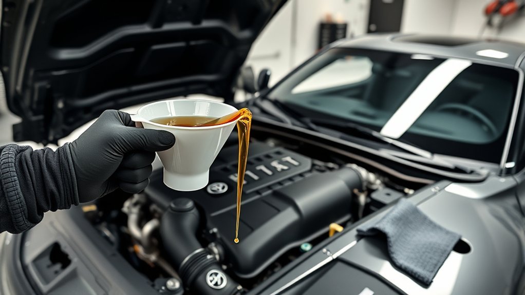 add oil to supra
