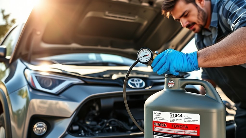 add r134a refrigerant correctly