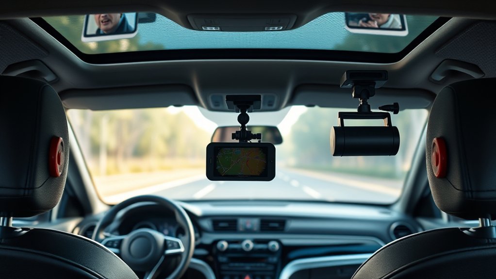 adjust dash cam angles