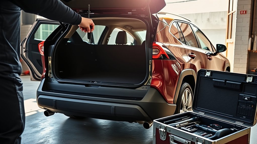 adjust liftgate height correctly