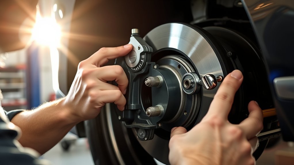 adjust toyota rav4 parking brake