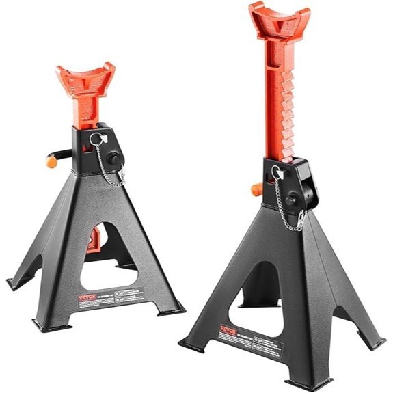 VEVOR 6 Ton Adjustable Car Jack Stands (1 Pair)