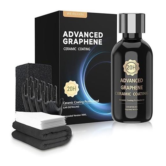20H Advanced Graphene Ceramic Coating for Cars