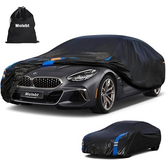 Waterproof All Weather Car Cover for Sedans/Coupes