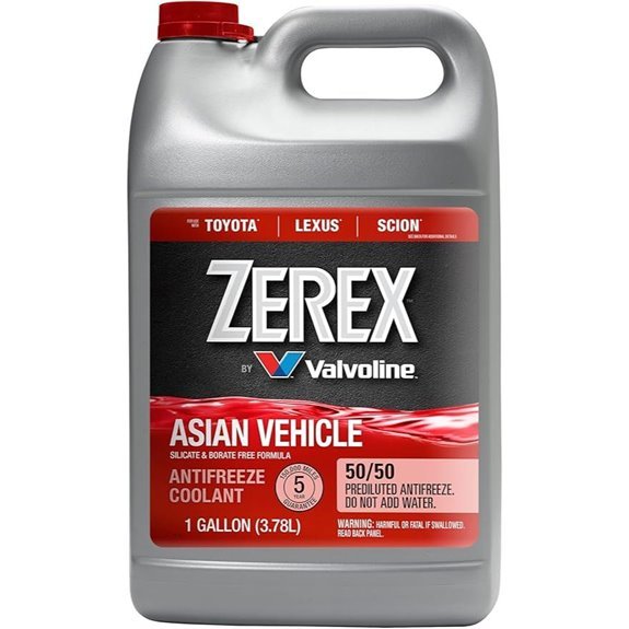 Zerex Asian Vehicle Prediluted Antifreeze/Coolant (1 GA)