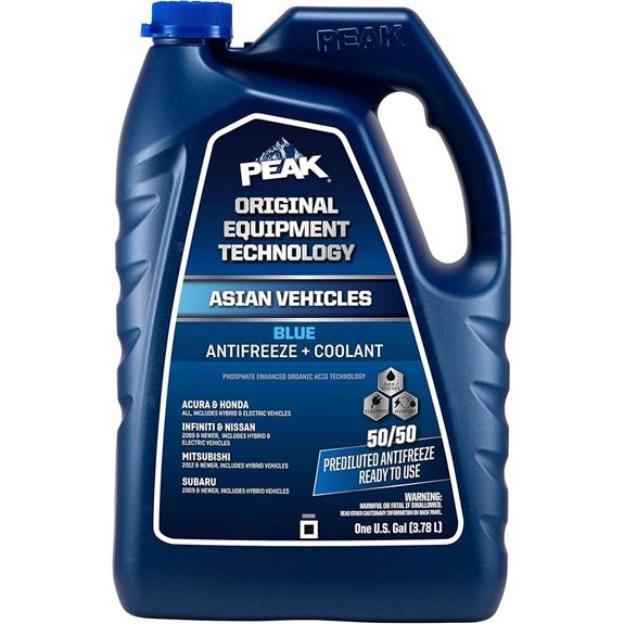 PEAK OET Extended Life Antifreeze/Coolant for Asian Vehicles