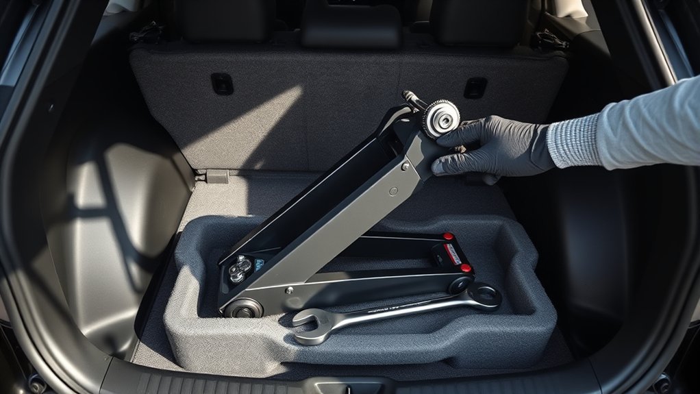 assemble jack for stability
