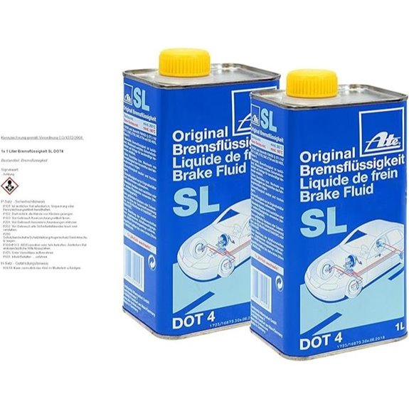 ATE Original SL DOT 4 Brake Fluid 1 Liter Can (705802)