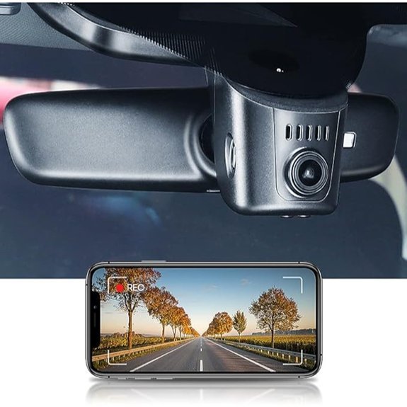 Fitcamx 4K Dash Cam for Audi (Model B)