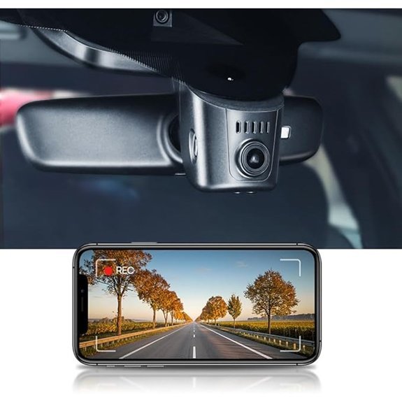 Fitcamx 4K Dash Cam for Audi (Model A)
