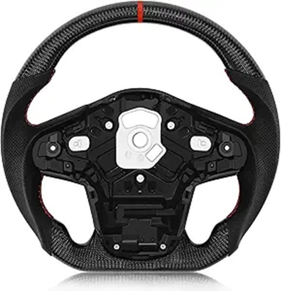 Real Carbon Fiber Steering Wheel for Toyota GR Supra