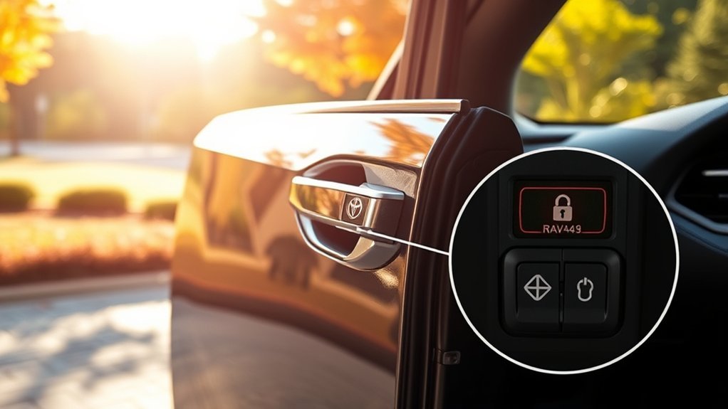 automatic door locking system