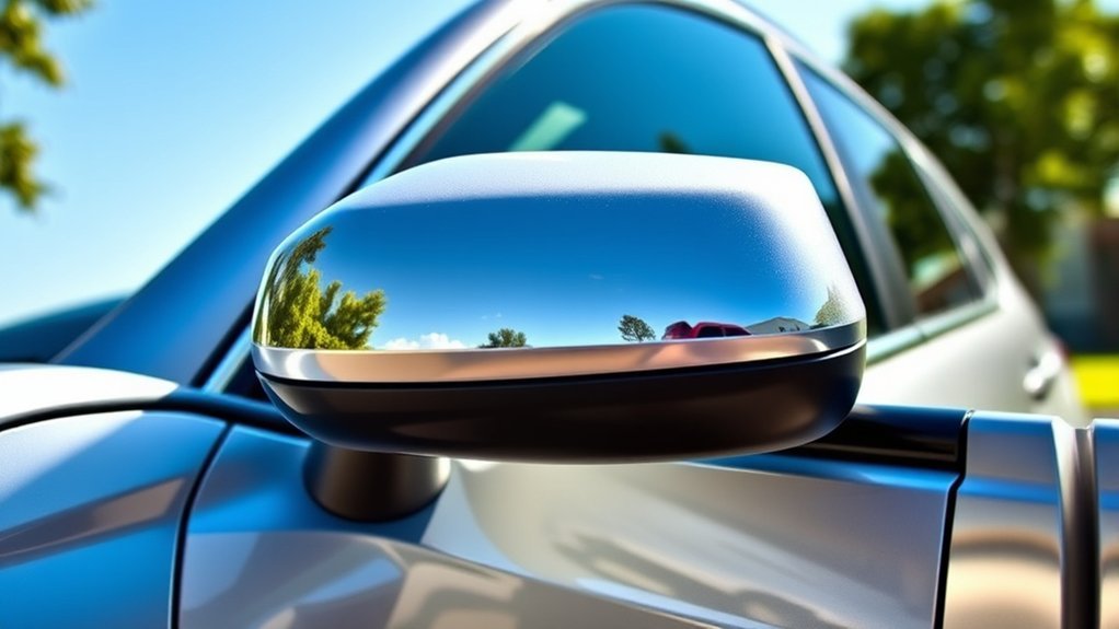automatic folding side mirrors