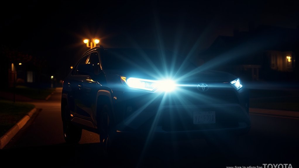 automatic high beams operation