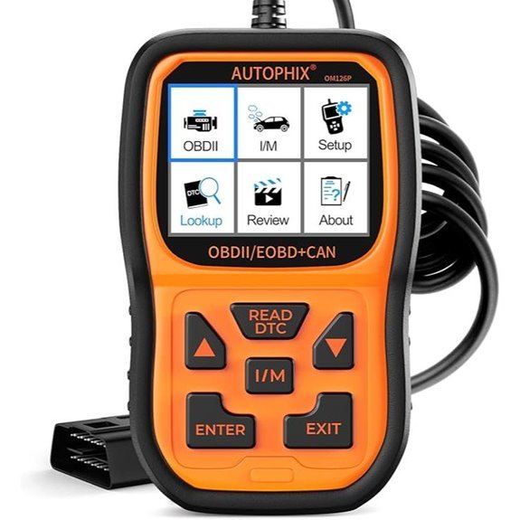 AUTOPHIX OM126P OBD2 Scanner for Automotive Diagnostics