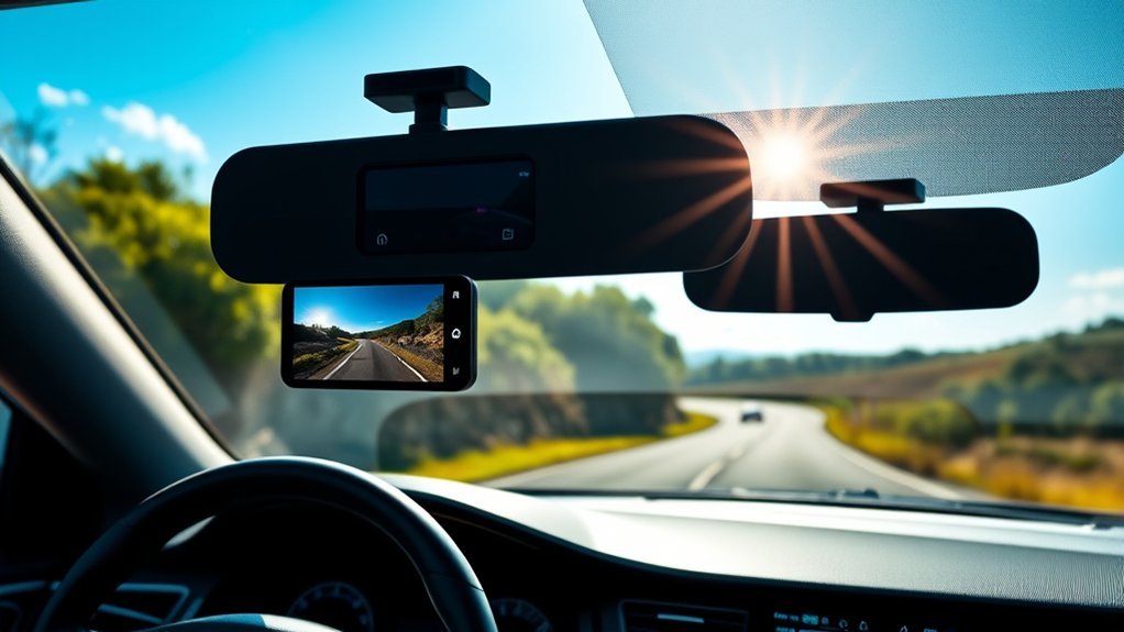 Top In Visor Dash Cams for 2026 That Capture Every Drive