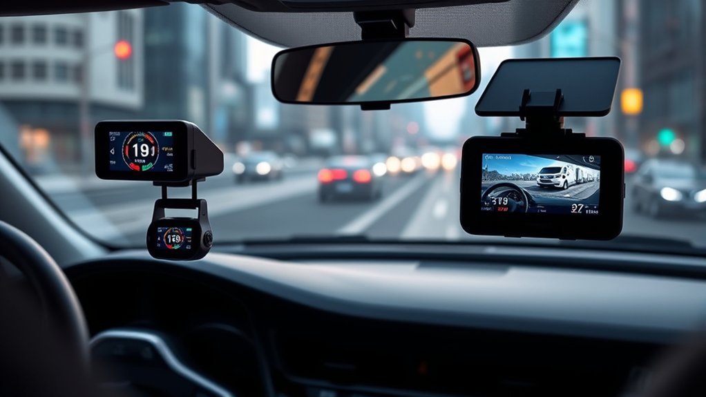 Top Front and Rear Dash Cams for 2026 with Speed and Time Features
