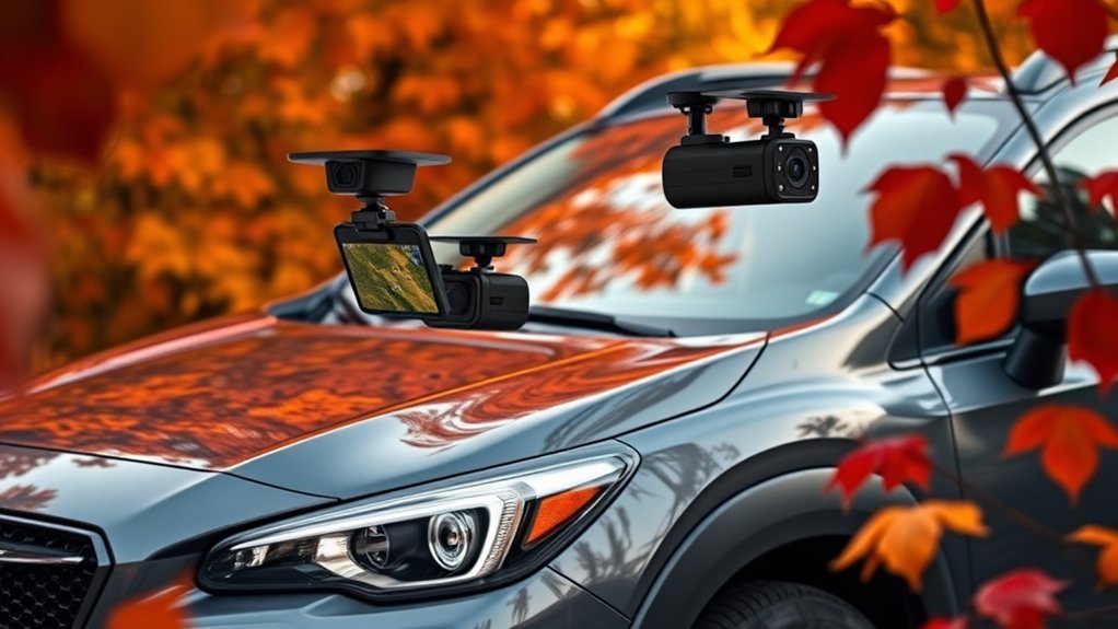best dash cams for crosstrek