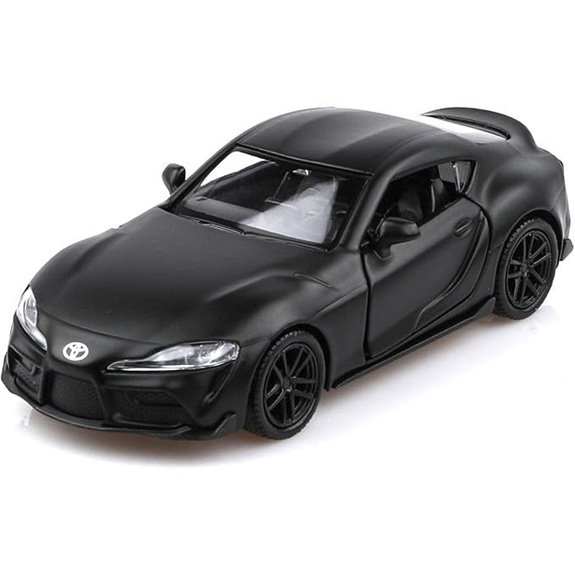 2020 Toyota Supra Diecast Toy Car (Black)
