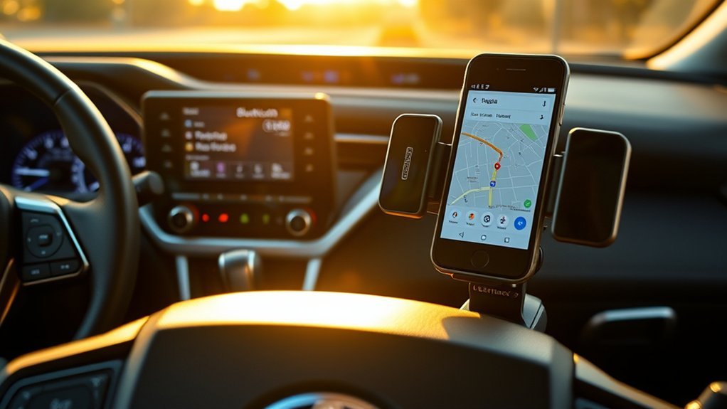 bluetooth google maps navigation