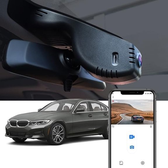 Fitcamx 4K Dash Cam for BMW 3/4 Series