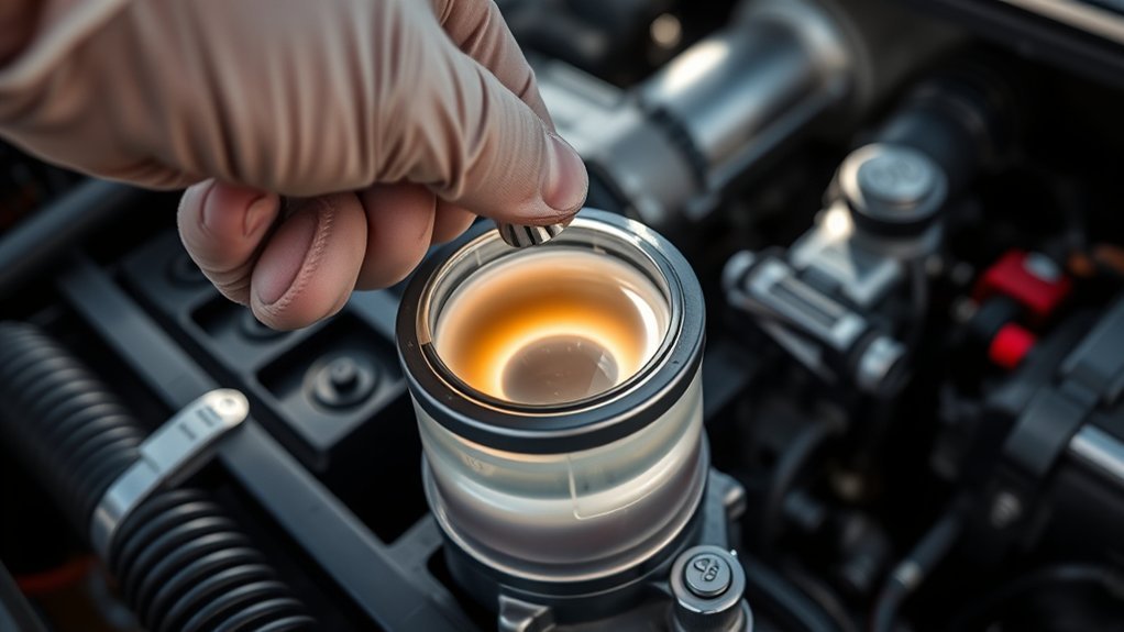 brake fluid maintenance steps