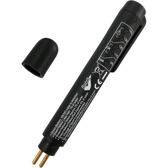 Brake Fluid Tester Pen with 5 LED Indicators Universal Car Accessories