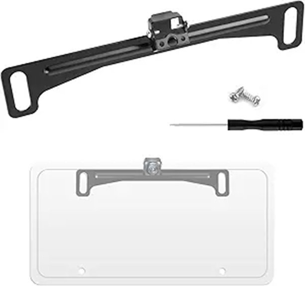 Backup Camera License Plate Mount Kit