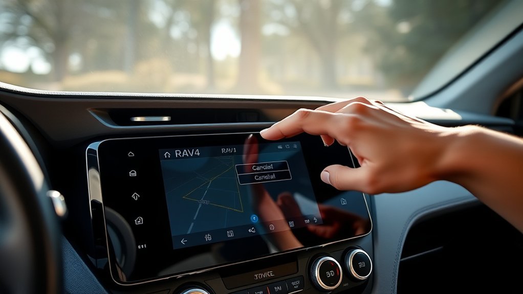 cancel toyota rav4 navigation