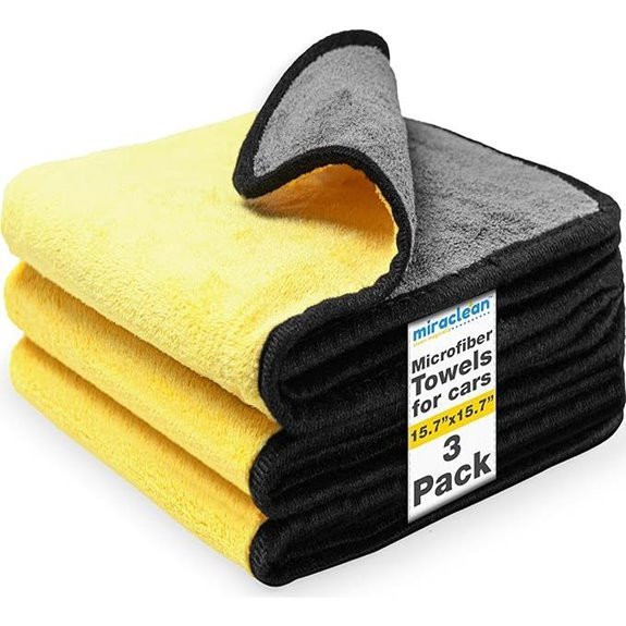 Microfiber Towels for Cars - Pack of 3