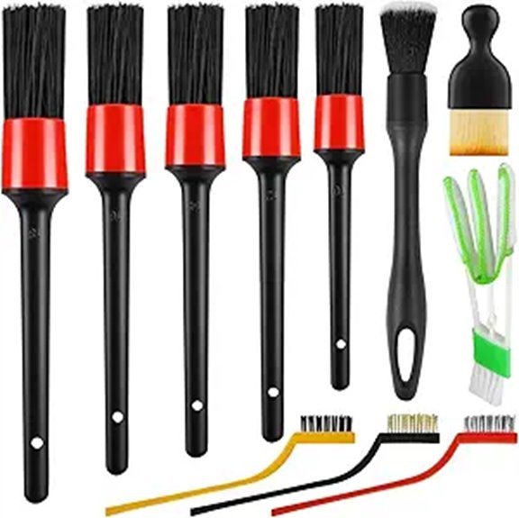 13PCS Car Detailing Brush Set for Cleaning